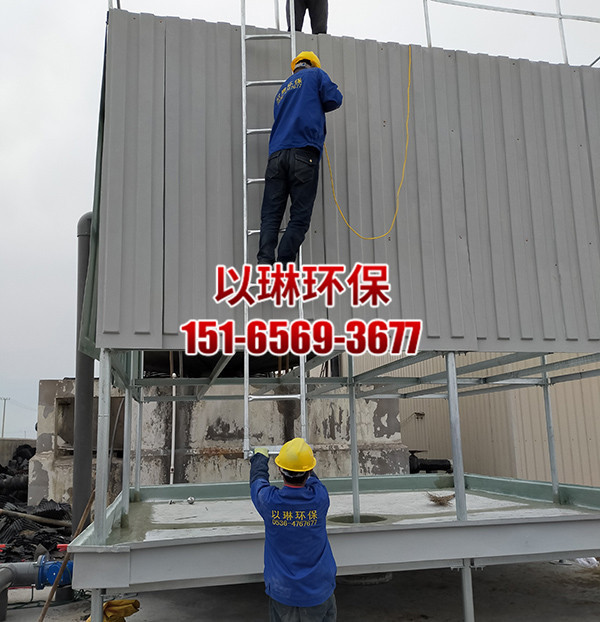 方形逆流冷却塔